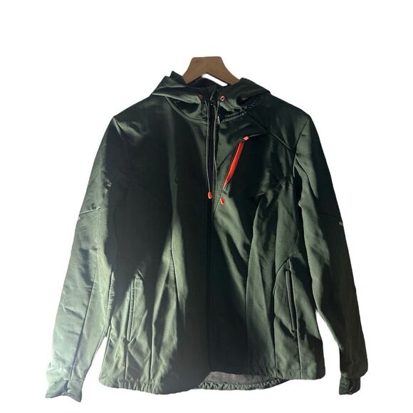 Mondetta Hooded Softshell Jacket‎ Rain Wind Resistant Outdoor Activewear XL - Picture 1 of 12